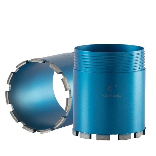 6'' w/ 10mm Segments Threaded Wet Core Bit Crown, Paragon Diamond Tools, Mfr#: TCB-CRN-6